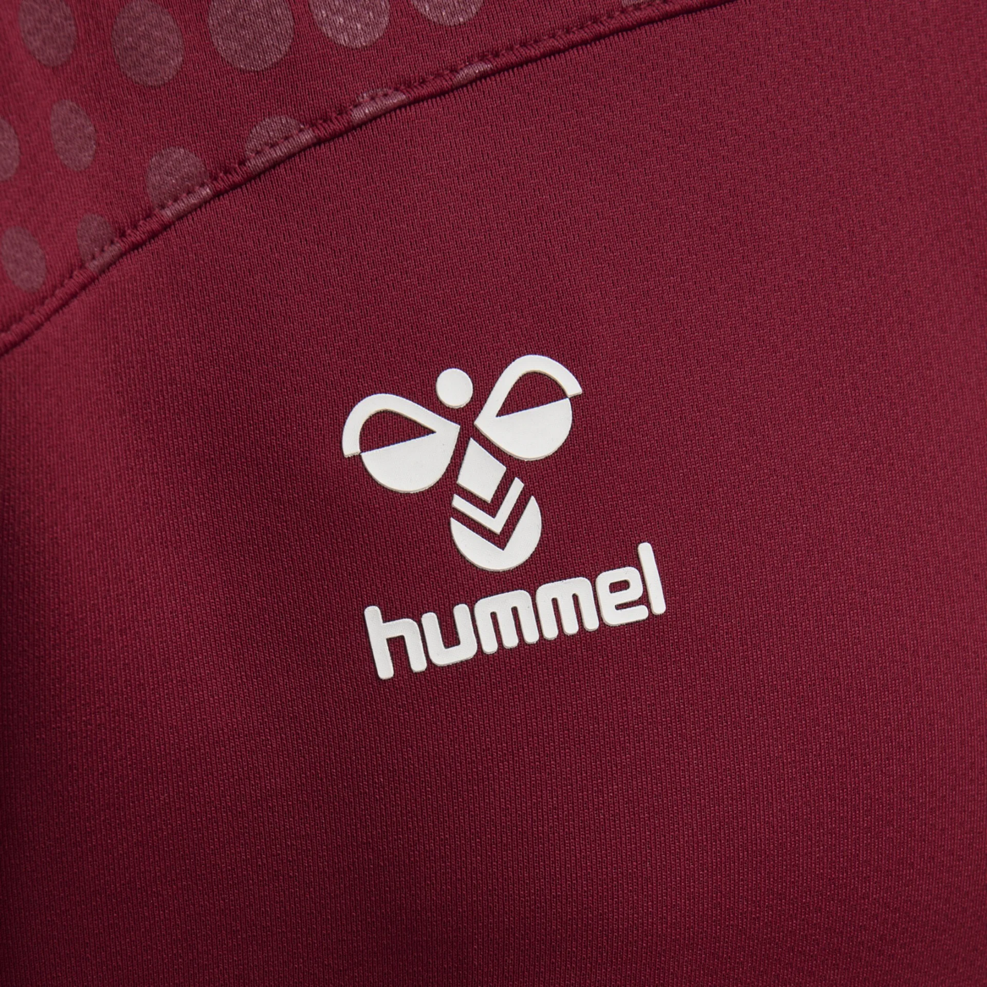 HUMMEL Herren_Kapuzensweat_hmlLEAD_POLY 207409 3584 BIKING RED