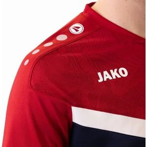 JAKO Herren_Polo_Polo_Iconic A4T024HR6324 901 marine/chili rot
