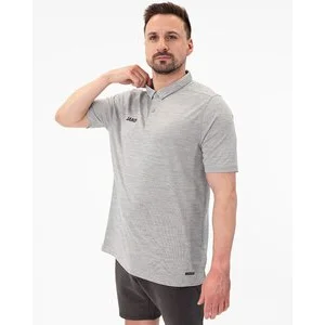 JAKO Herren_Polo_Premium_Basics A4T023HR6329 40 hellgrau meliert