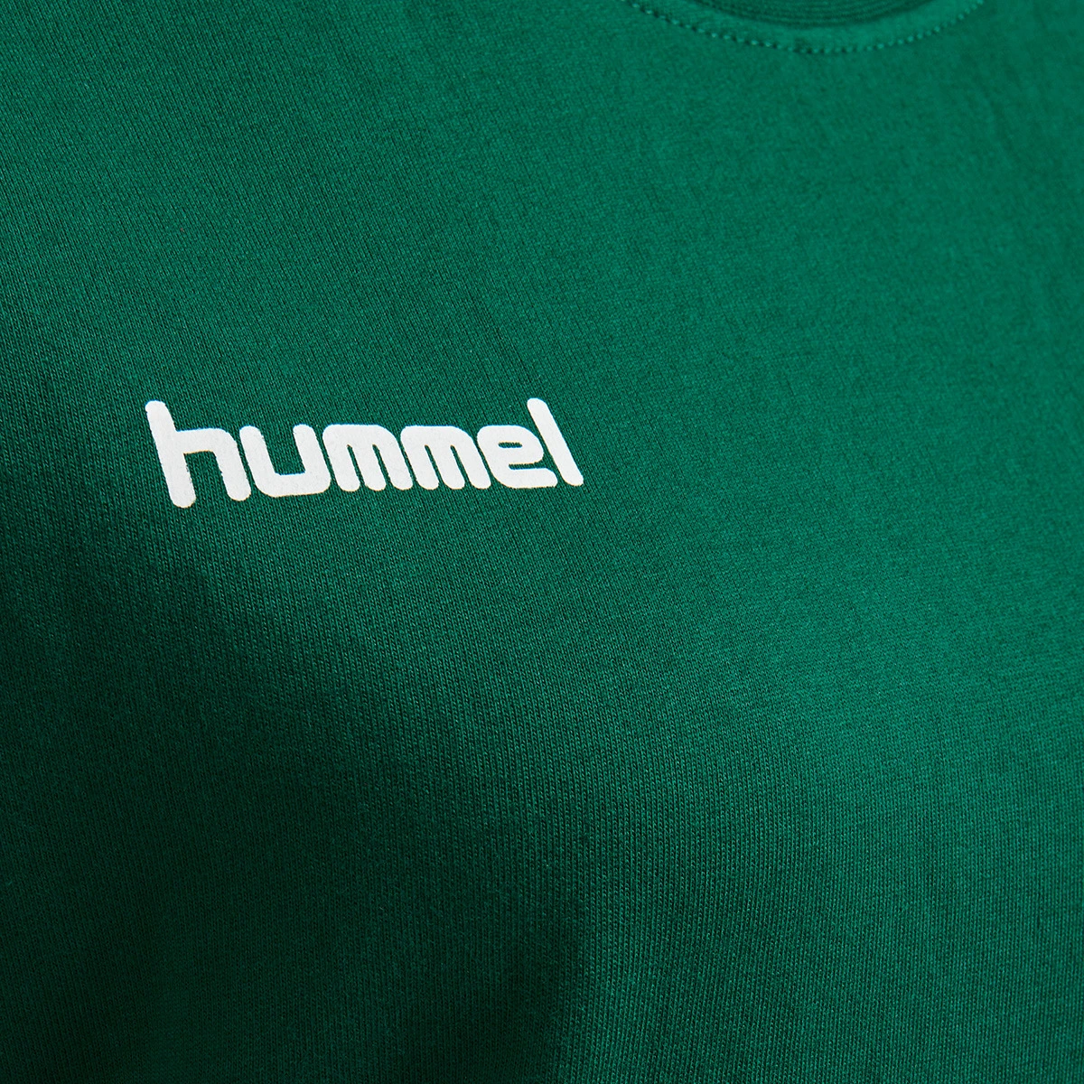 HUMMEL Damen_Sweatshirt_HMLGO_COTTON_SWEATSHIRT_WOMAN 203507 6140 EVERGREEN