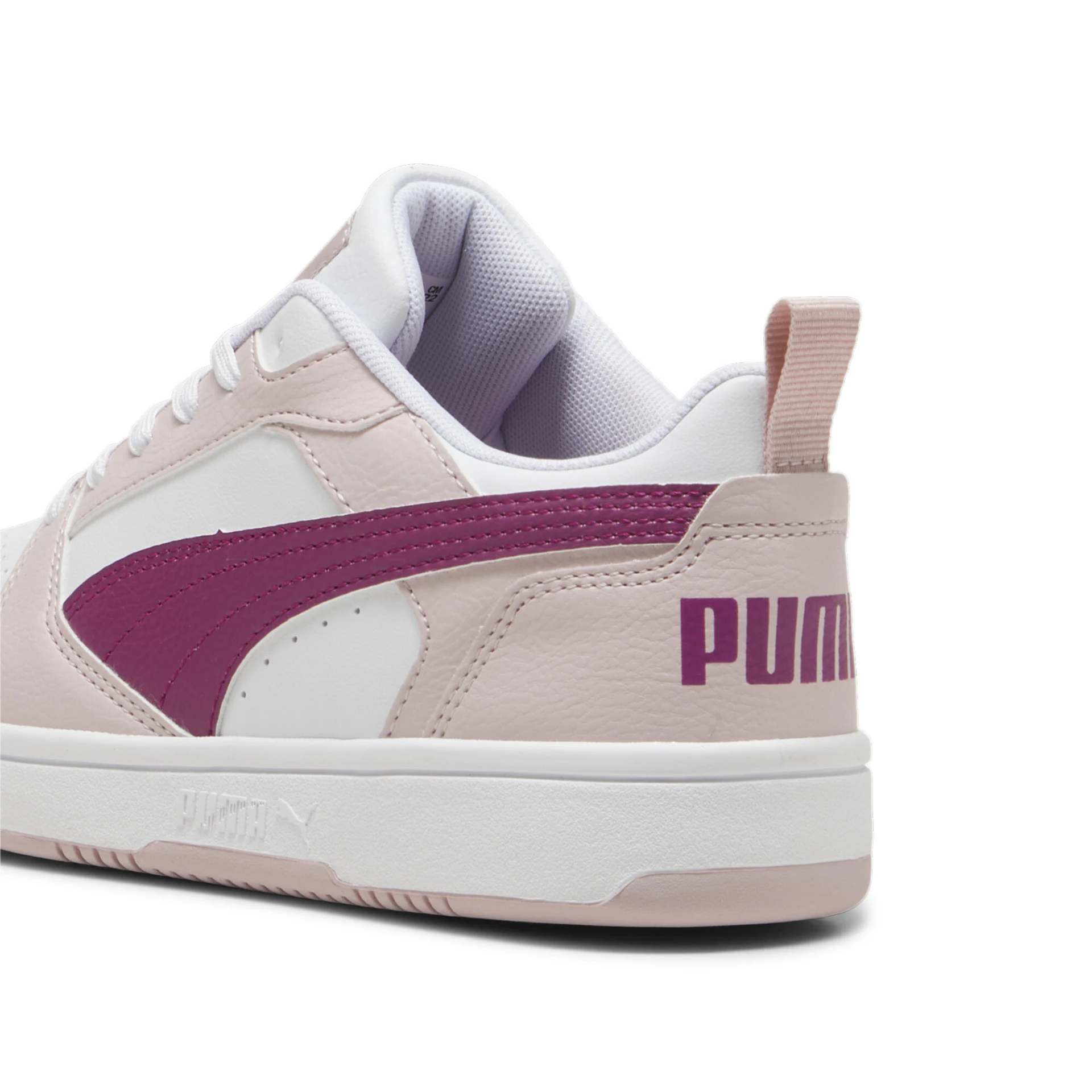 PUMA Puma_Rebound_V6_Lo_Jr 393833 014 Mauve Mist-Magenta Gleam-P