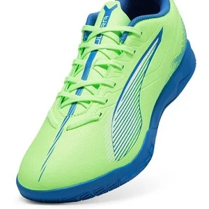 PUMA Herren_Fussball_Hallenschuhe_ULTRA_5_PLAY_IT 107907 003 Fizzy Apple-PUMA White-Blu