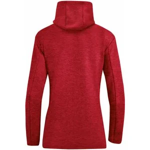 JAKO Damen_Kapuzensweat_Premium_Basics A4T023DA6729D 01 rot meliert