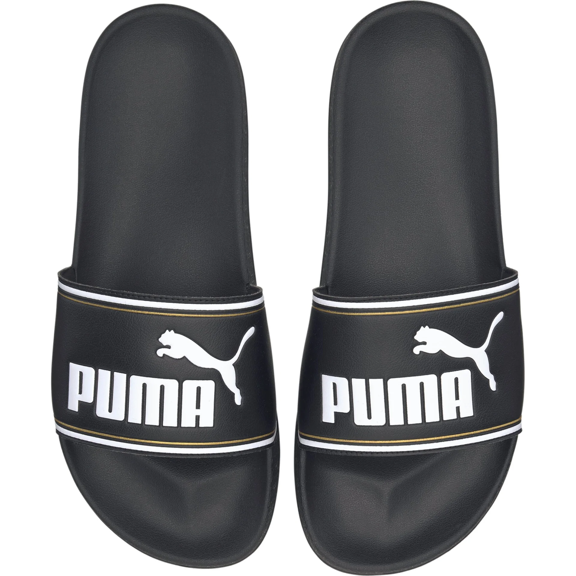 PUMA Herren_Sandalen_Leadcat_FTR 372276 001 PUMA BLACK-PUMA TEAM GOLD-