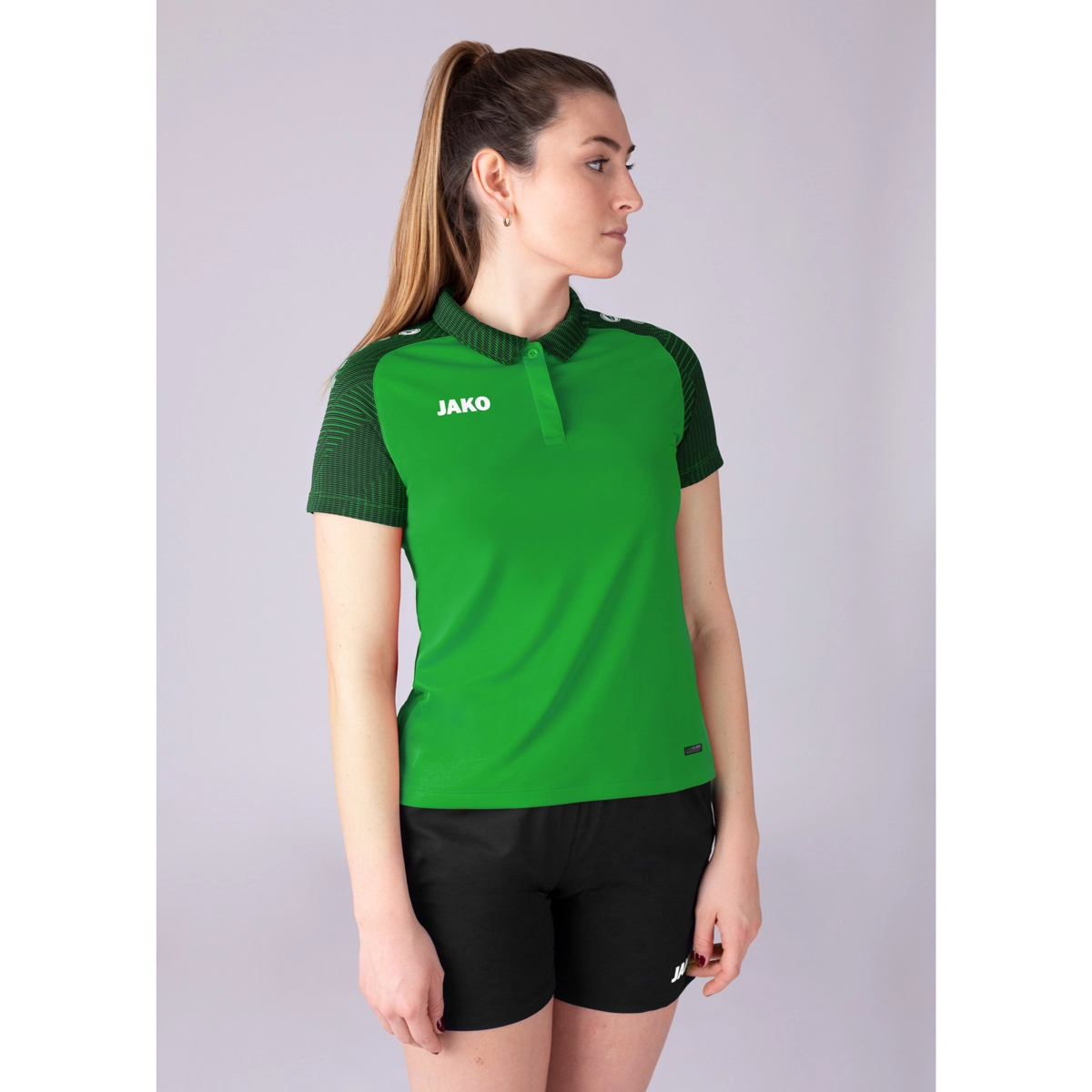 JAKO Polo_Performance 6322D 221 soft green/schwarz