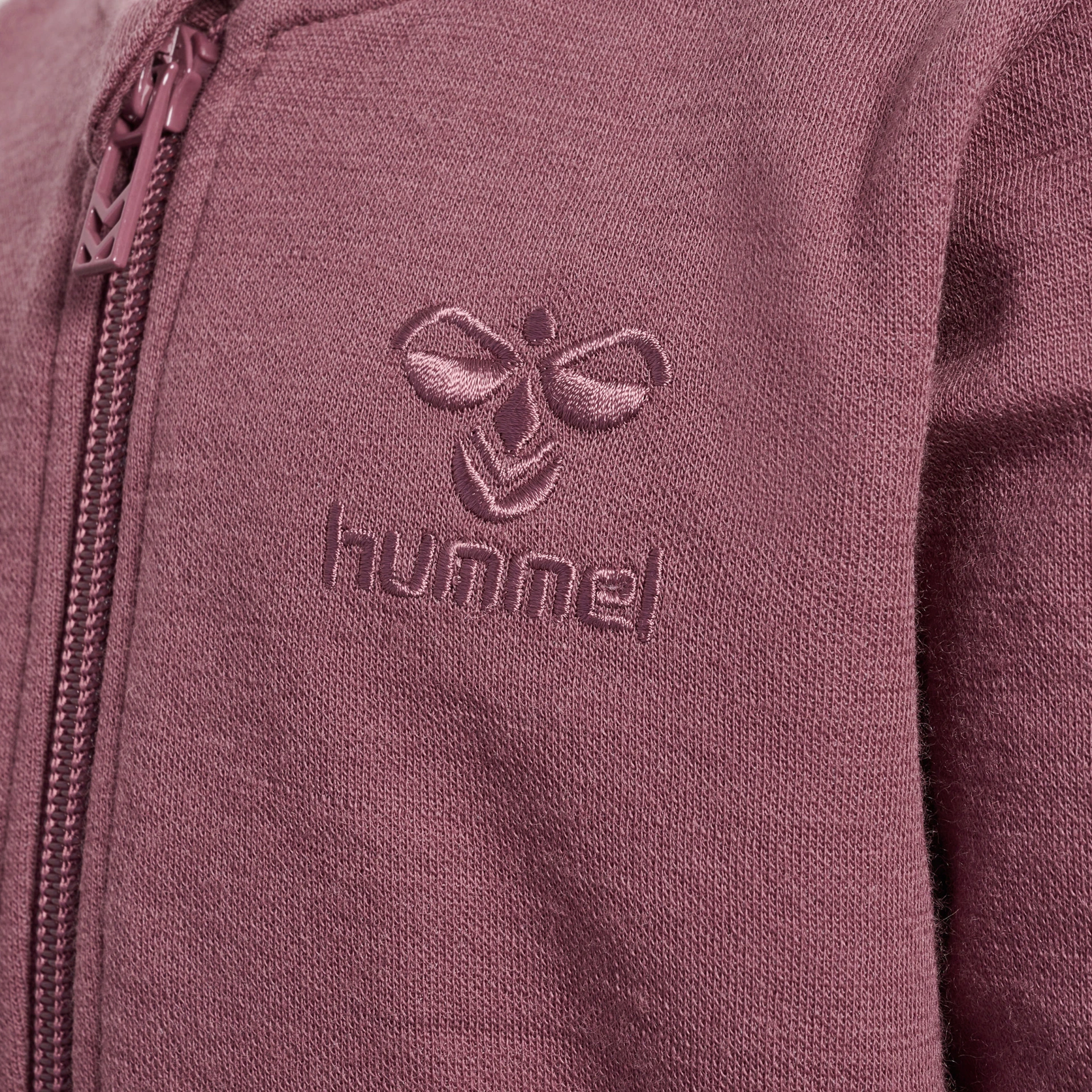 HUMMEL hmlWULBATO_ZIP_JACKET___ROSE_BROWN___98 220572 4085 ROSE BROWN