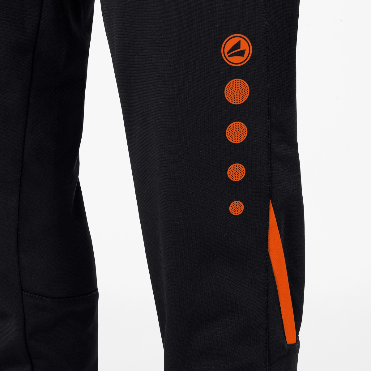 JAKO Polyesterhose_Challenge 9221 807 schwarz/neonorange