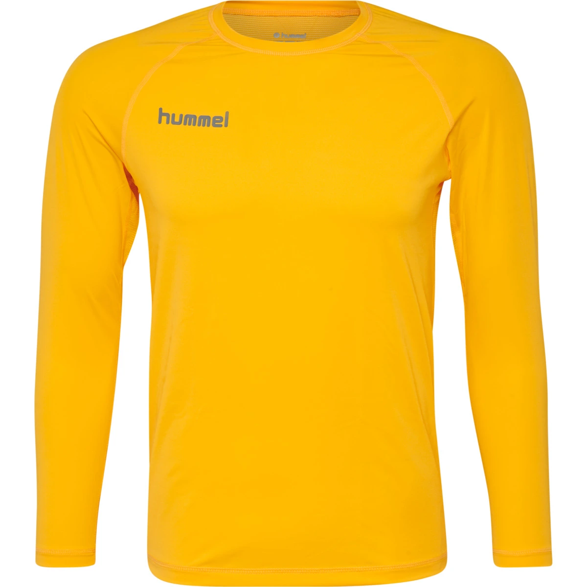 HUMMEL Herren_T_Shirt_HML_FIRST_PERFORMANCE_JERSEY_L_S 204502 5001 SPORTS YELLOW