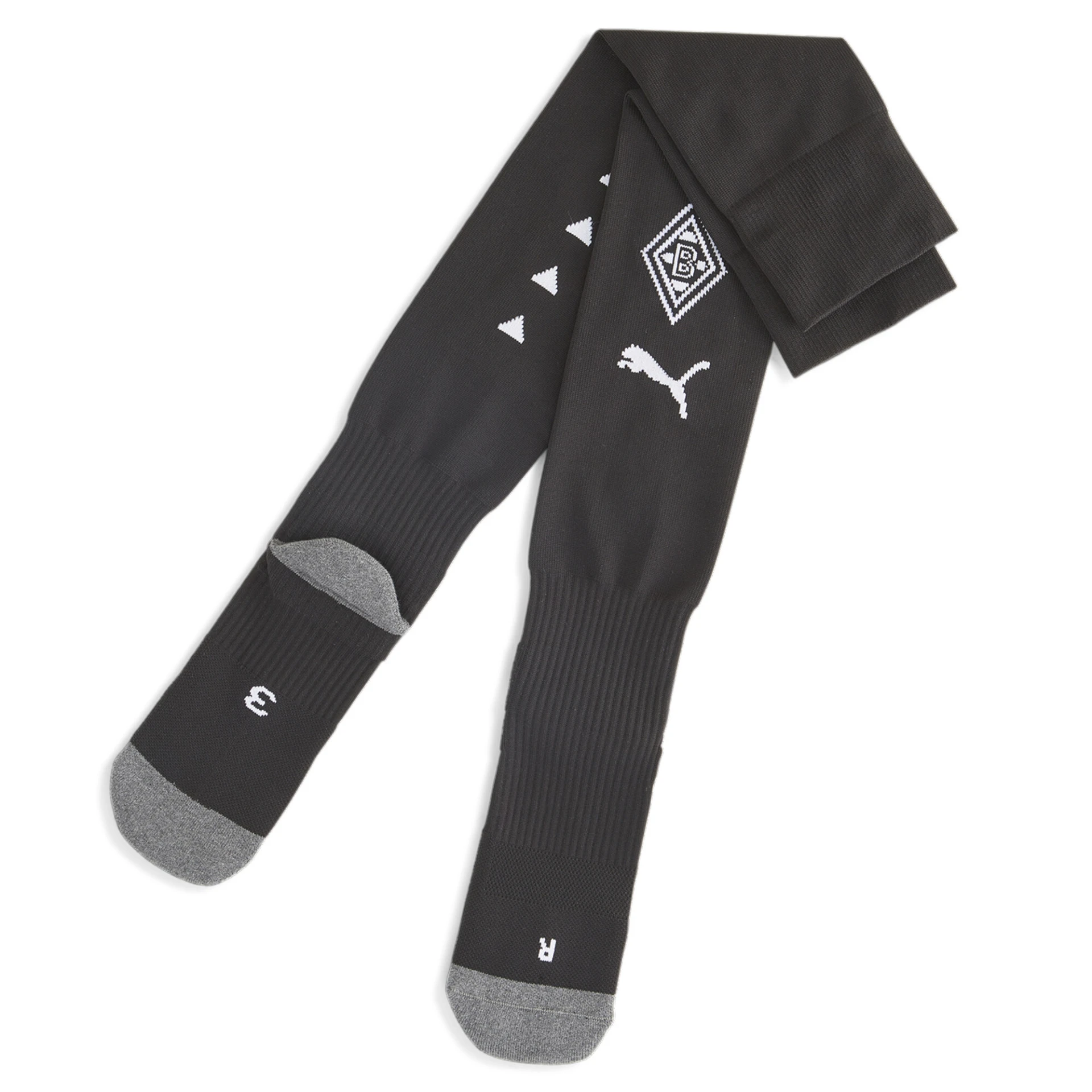 PUMA Team_BMG_Stacked_Logo_Socks_Replica 771308 003 PUMA BLACK-PUMA WHITE