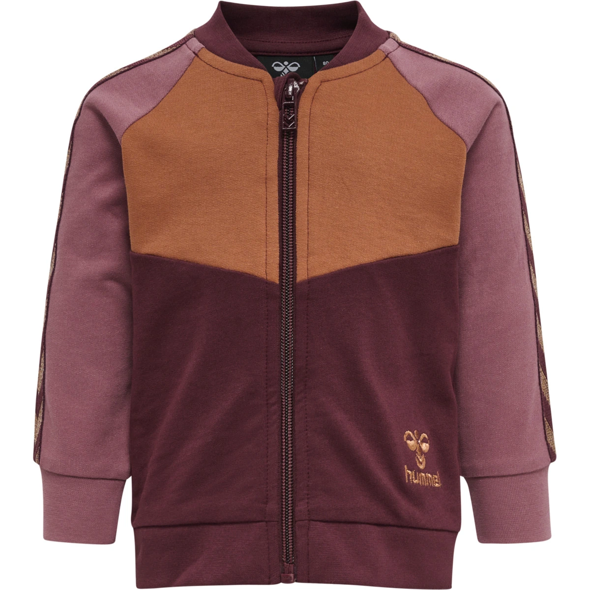 HUMMEL hmlPUK_ZIP_JACKET 215490 3430 WINDSOR WINE