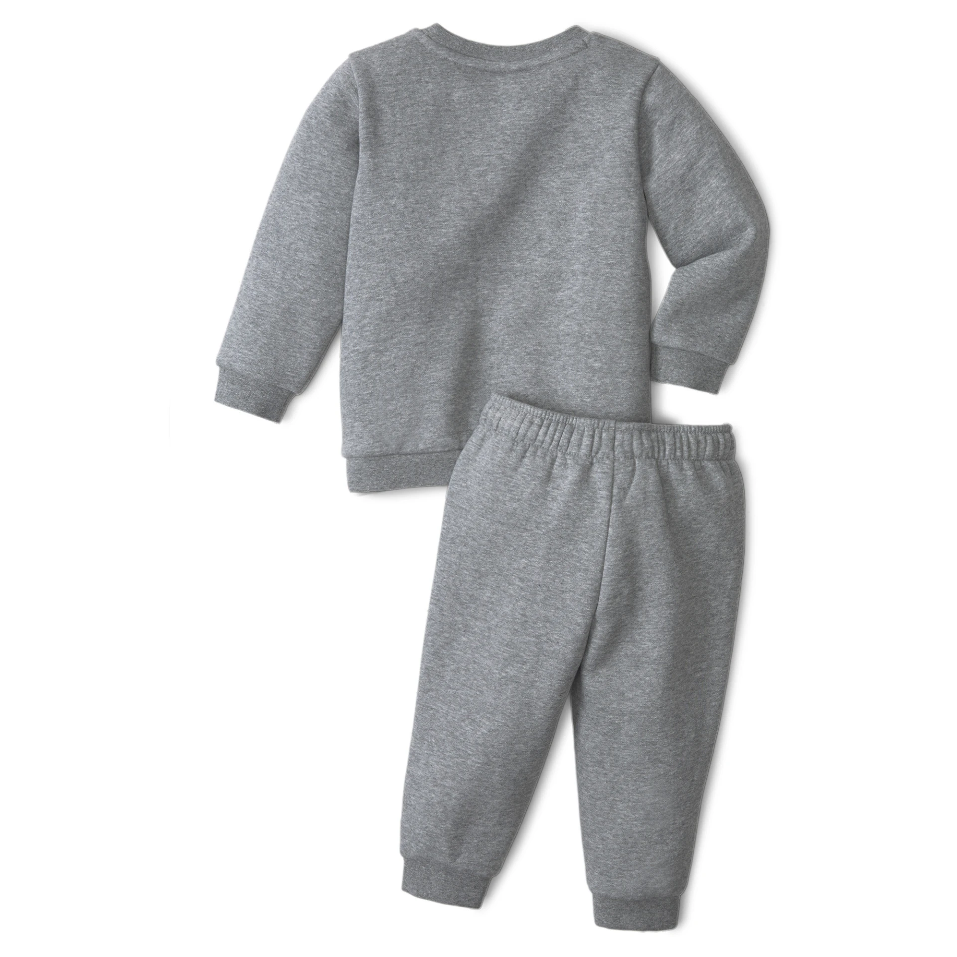 PUMA Minicats_ESS_Crew_Jogger_FL 846141 003 MEDIUM GRAY HEATHER