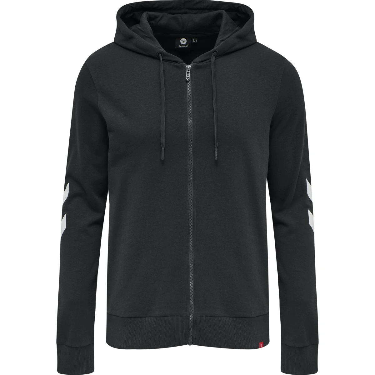 HUMMEL hmlLEGACY_ZIP_HOODIE_PLUS 218422 2001 BLACK