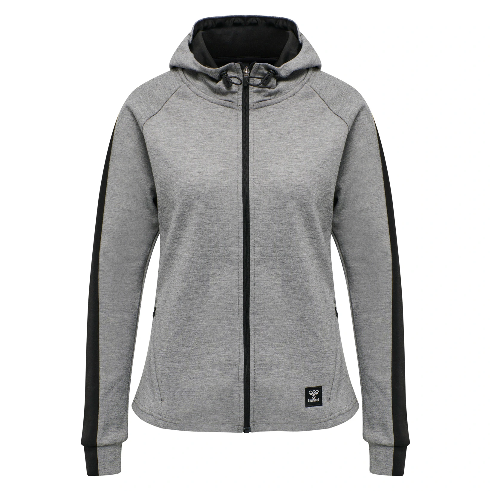 HUMMEL Damen_Unterjacke_hmlESSI_ZIP_HOODIE 206264 2006 GREY MELANGE