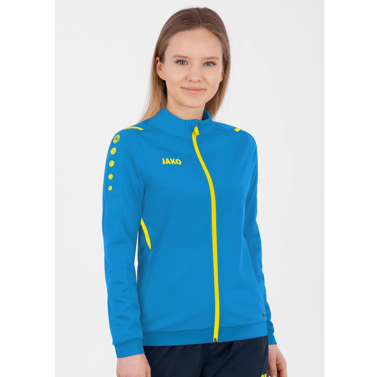 JAKO Polyesterjacke_Challenge 9321 443 JAKO blau/neongelb