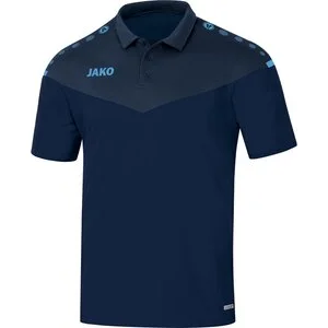 JAKO Herren_Polo_Champ_20 A4T0126320 95 marine/darkblue/skyblue