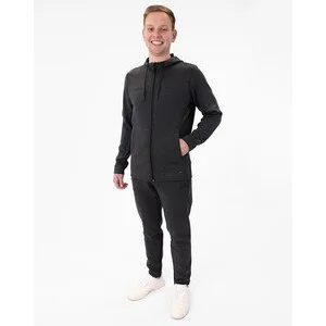 JAKO Herren_Kapuzenjacke_Premium_Basics A4T023HR6829 21 anthrazit meliert