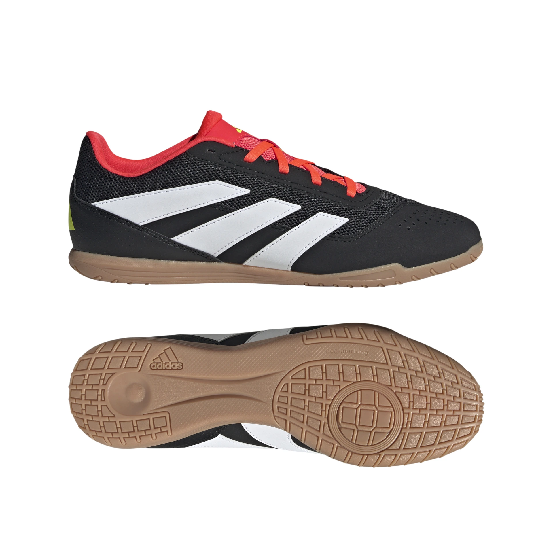ADIDAS PREDATOR_CLUB_IN_SALA IG5448 000 CBLACK/FTWWHT/SOLRED