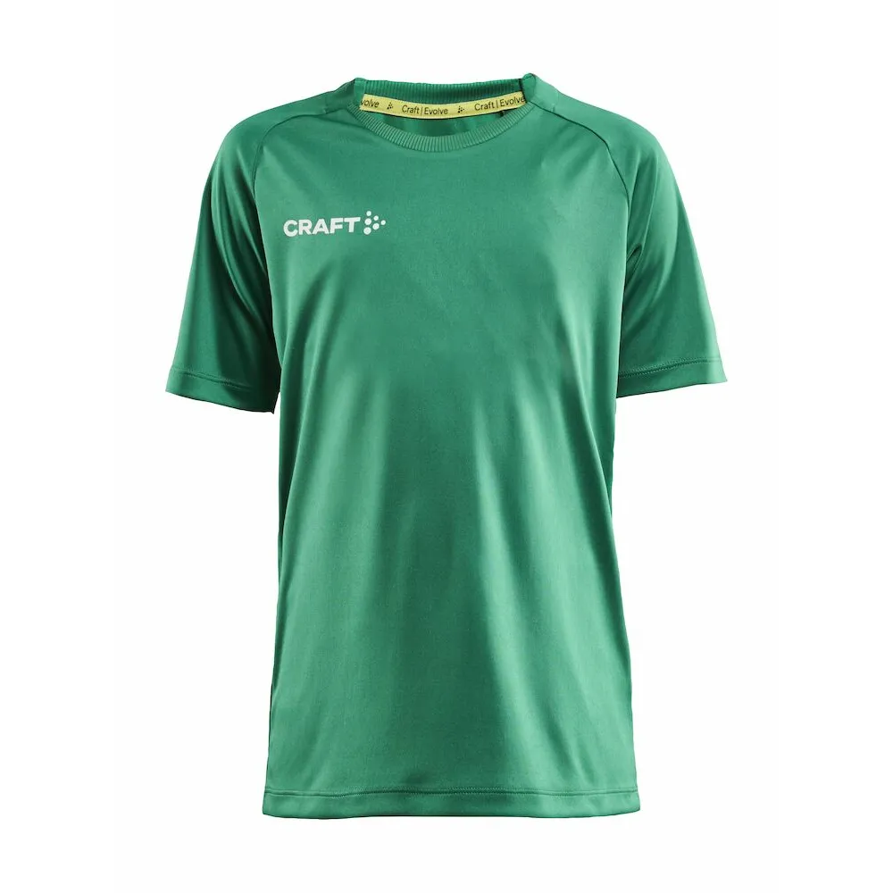 CRAFT Evolve_Tee_JR 1910144 651000 TEAM GREEN