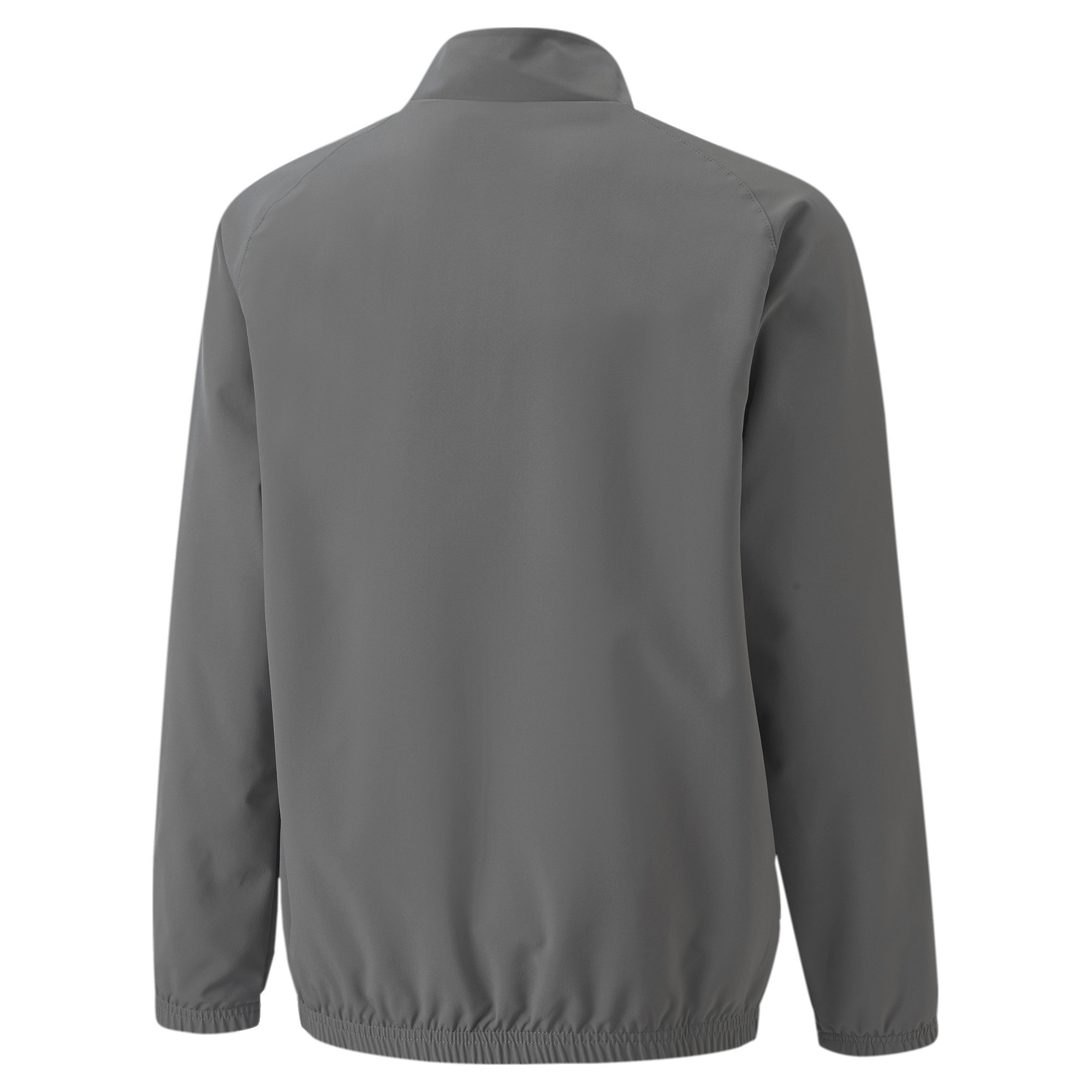 PUMA teamLIGA_Sideline_Jkt_Jr 657260 013 SMOKED PEARL-PUMA WHITE