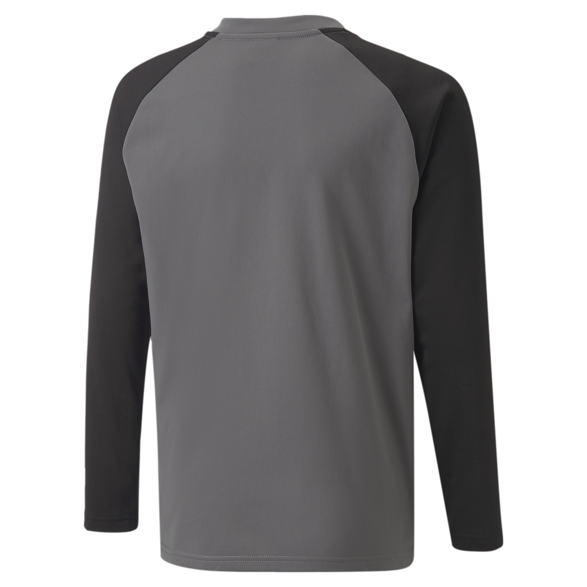 PUMA teamLIGA_Training_Sweat_Jr 657239 013 SMOKED PEARL-PUMA WHITE