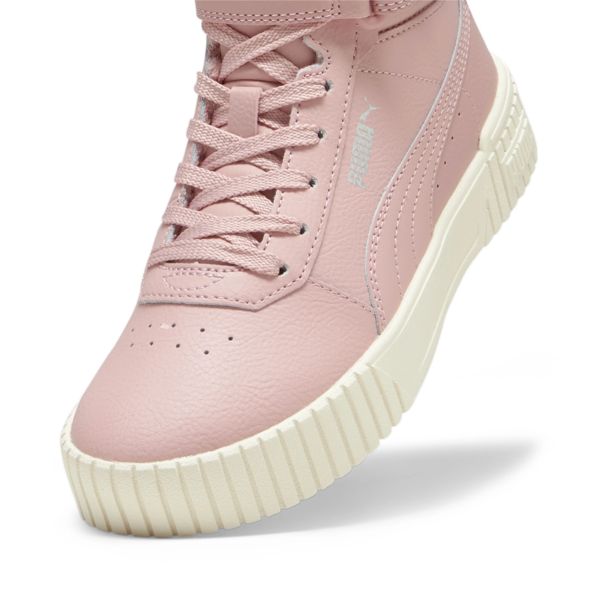 PUMA Carina_20_Mid_WTR_Jr 387380 003 FUTURE PINK-PUMA SILVER-AL