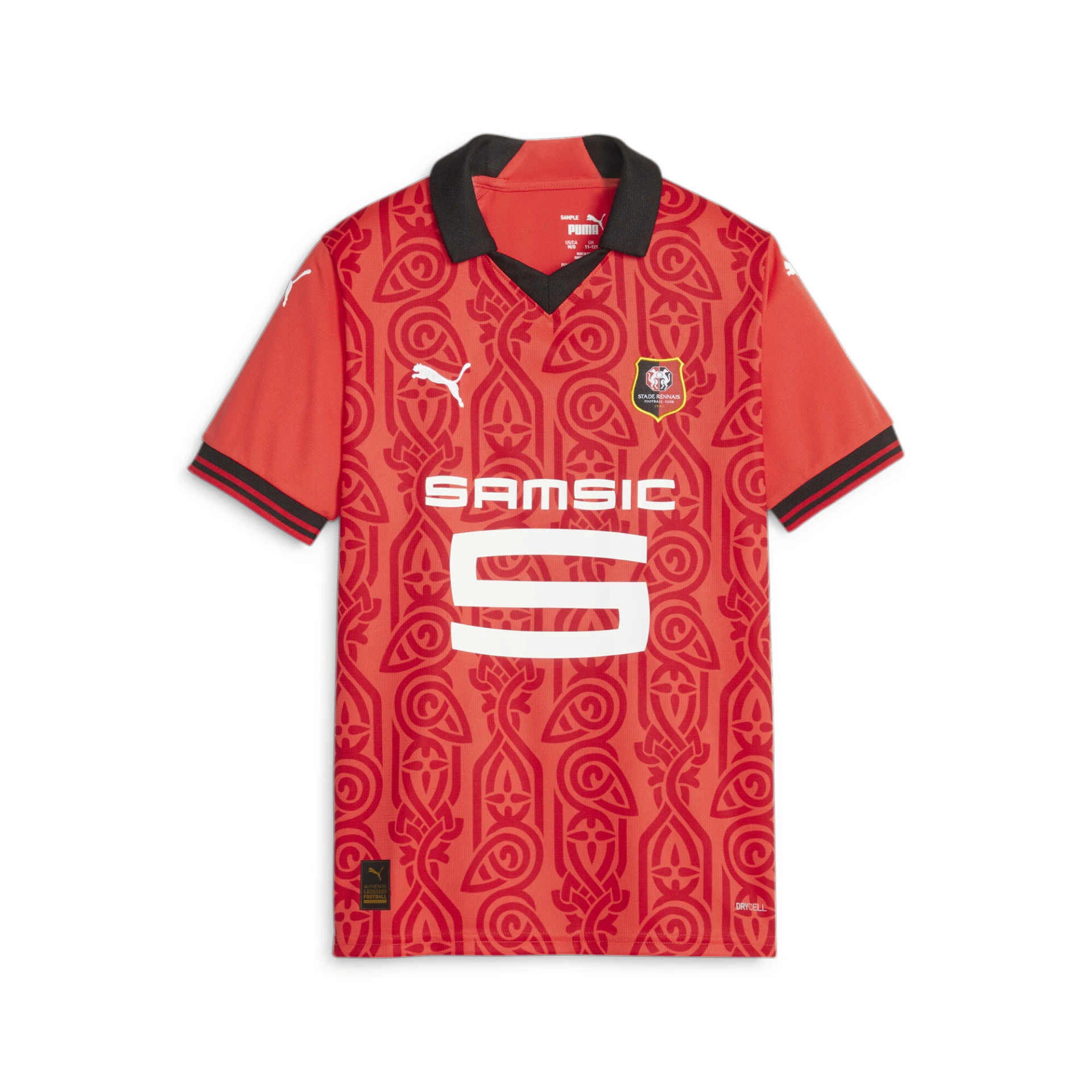 PUMA SRFC_Home_Jersey_Replica_Jr 771128 001 PUMA RED-PUMA BLACK