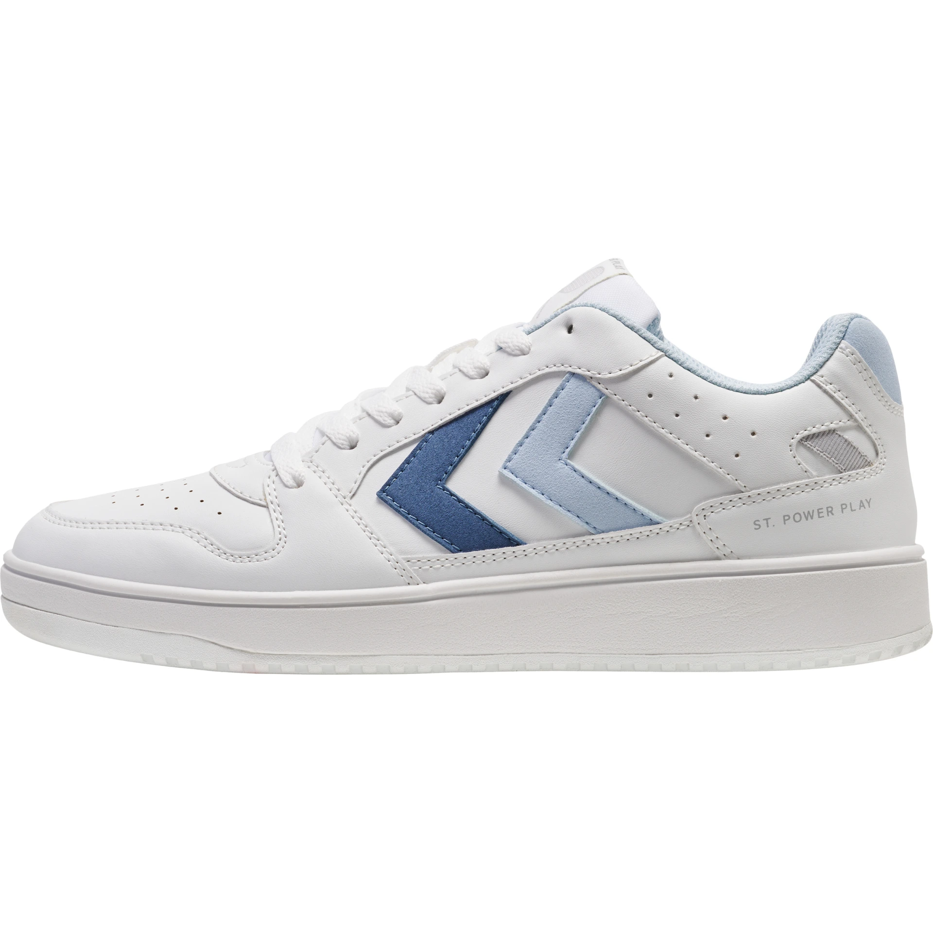 HUMMEL ST_POWER_PLAY_WMNS___WHITE_BALLAD_BLUE___36 218557 9149 WHITE/BALLAD BLUE