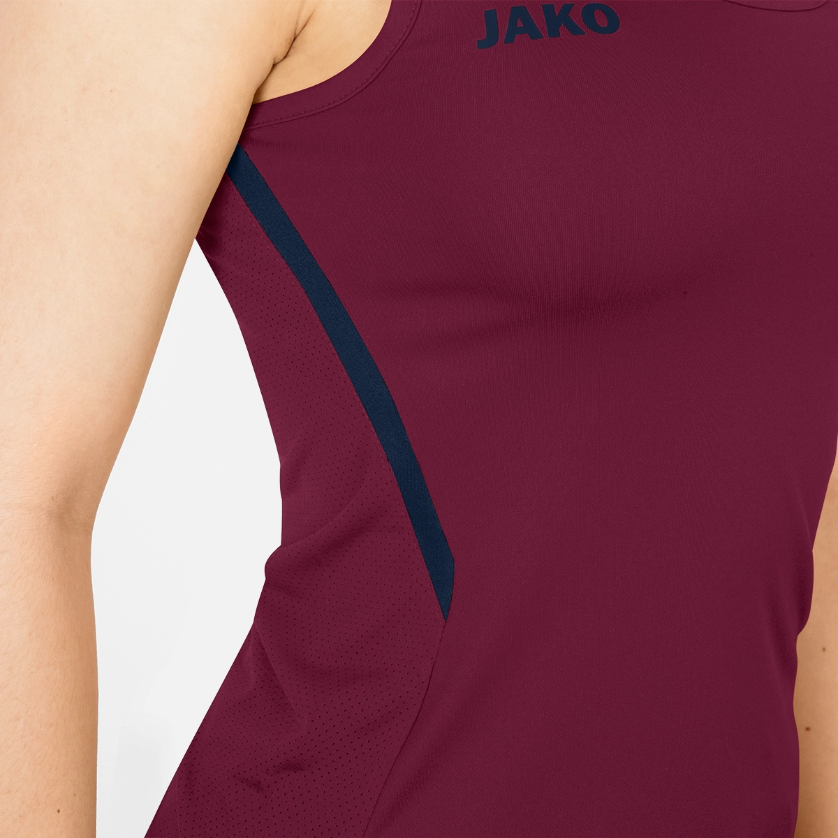 JAKO Tanktop_Challenge 6021D 132 maroon/marine