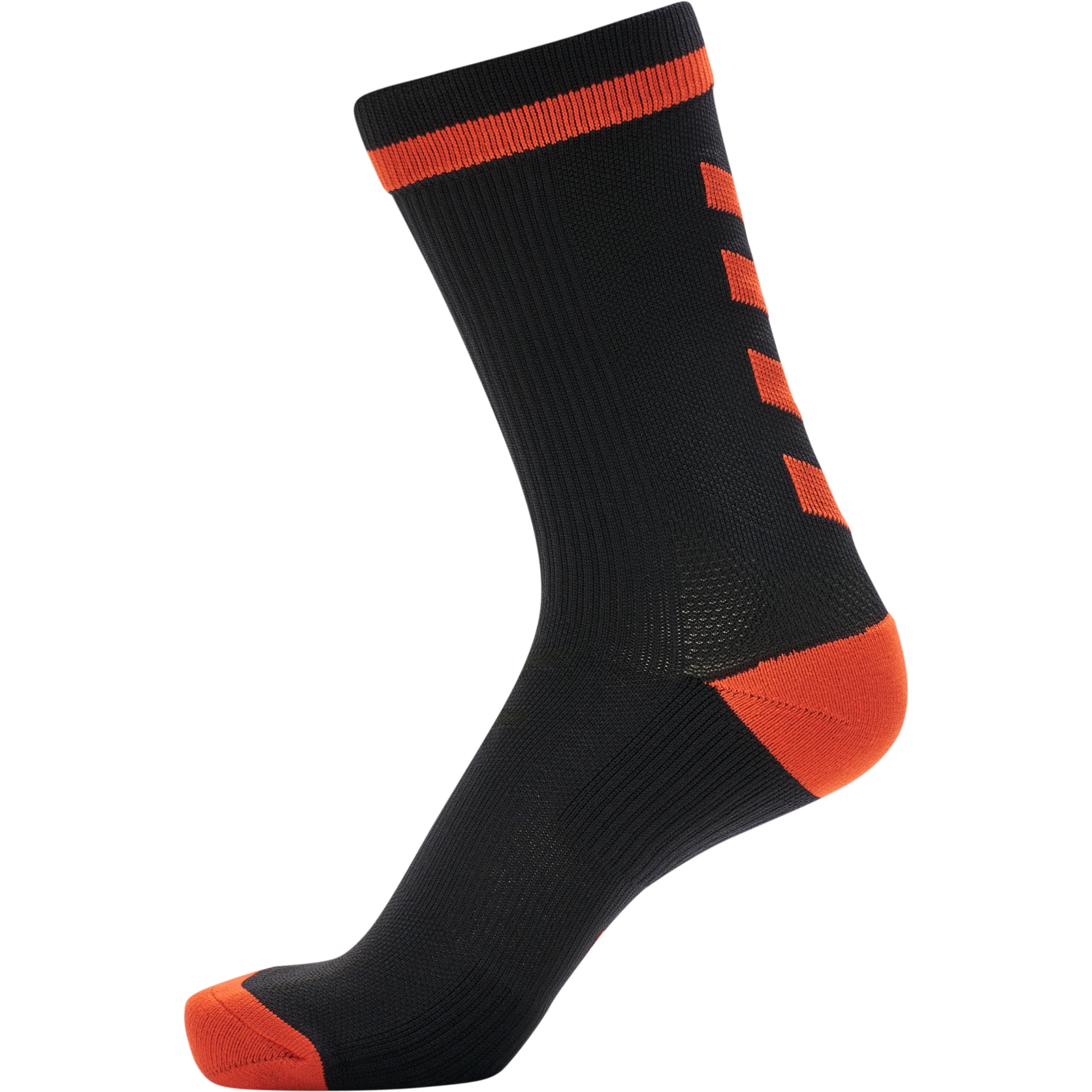 HUMMEL ELITE_INDOOR_SOCK_LOW_PA 211149 2345 BLACK/FIESTA