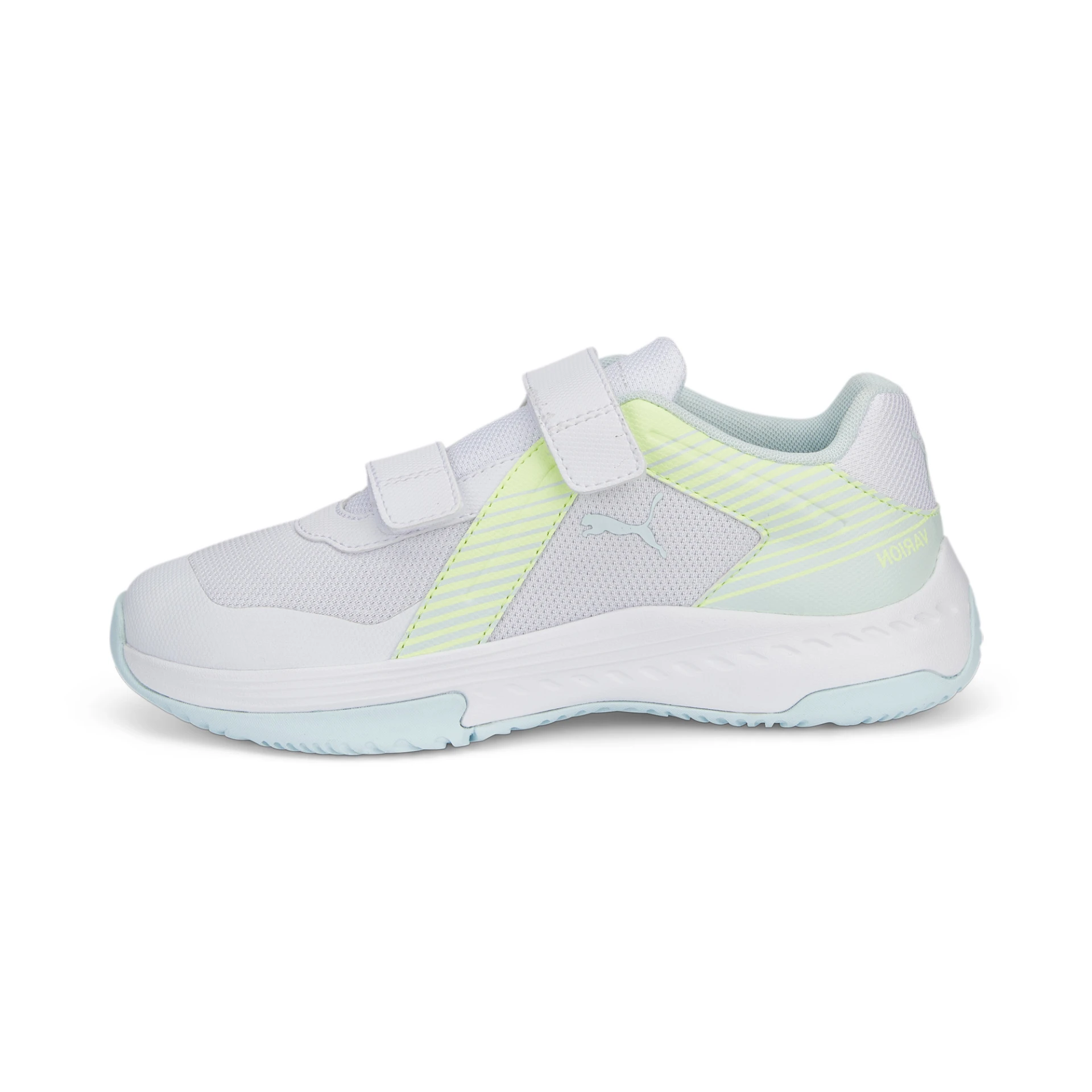 PUMA Varion_V_Jr 106586 008 PUMA WHITE-NITRO BLUE-FIZZ
