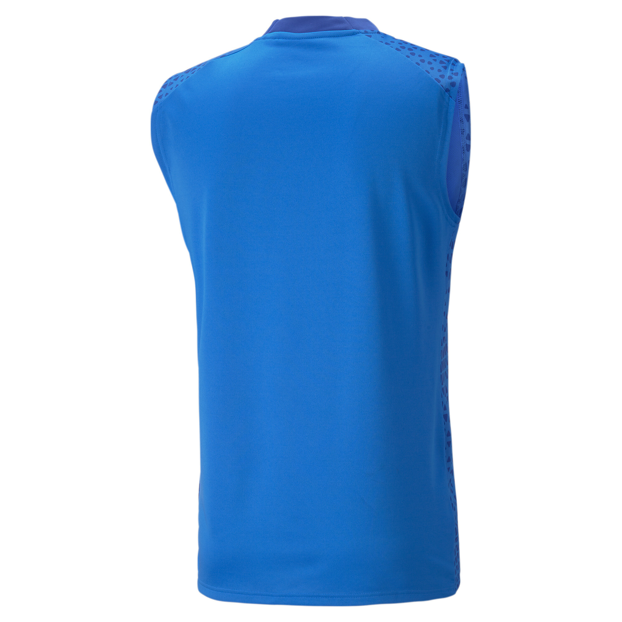 PUMA teamCUP_Training_Jersey_SL 657985 002 ELECTRIC BLUE LEMONADE