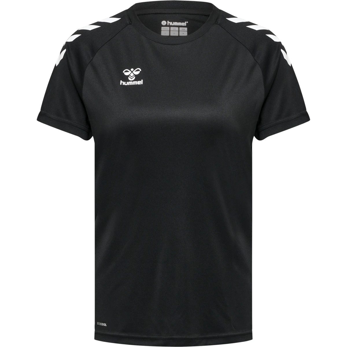HUMMEL HUMMEL_Female_hmlCORE_XK_CORE_POLY_T_SHIRT_S_S_WOMAN 211944 2001 BLACK