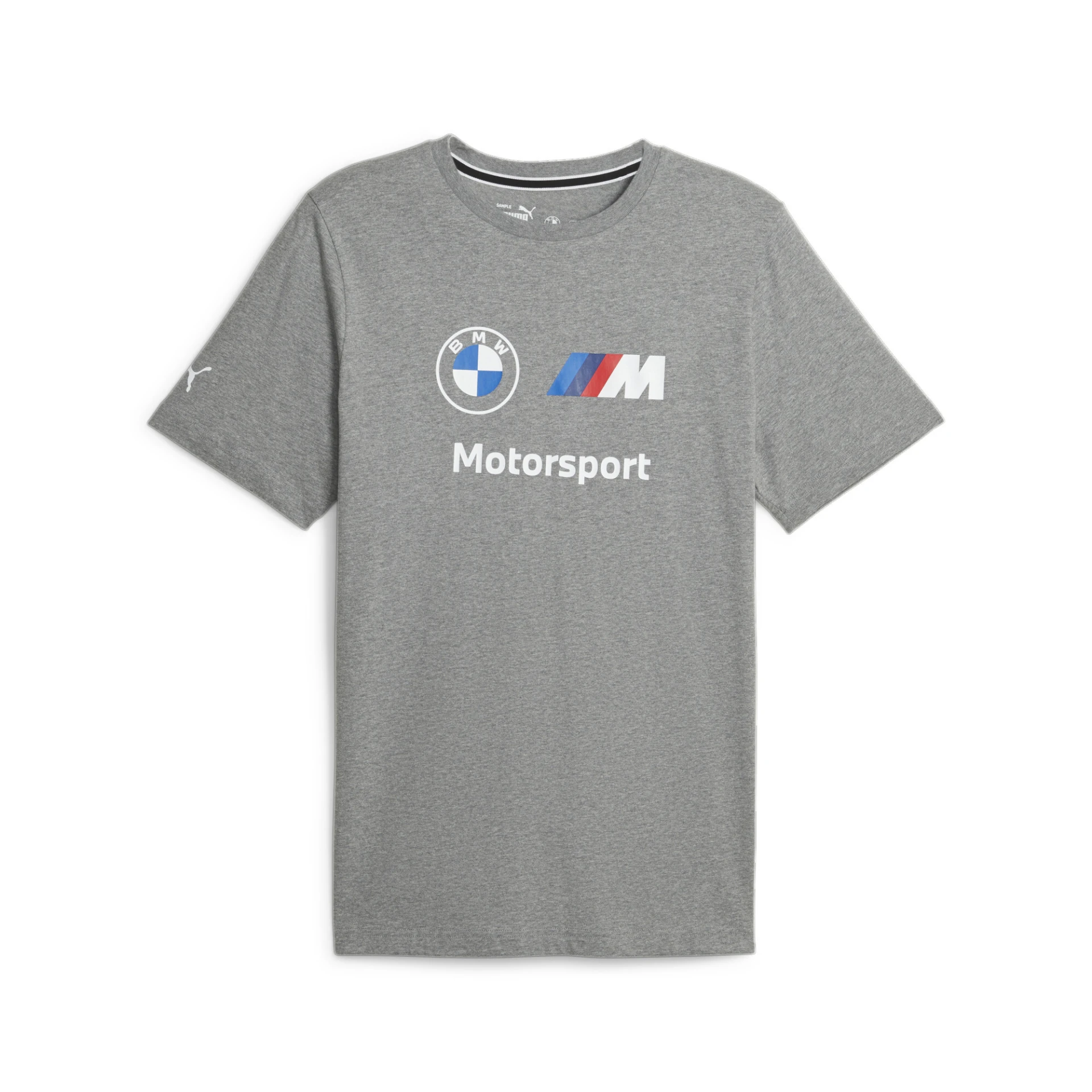PUMA BMW_MMS_ESS_Logo_Tee 621314 003 MEDIUM GRAY HEATHER