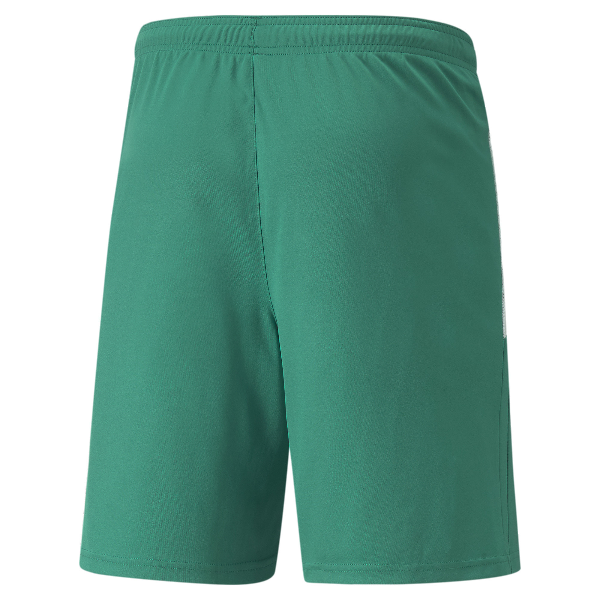 PUMA teamLIGA_Shorts 704924 005 PEPPER GREEN-PUMA WHITE