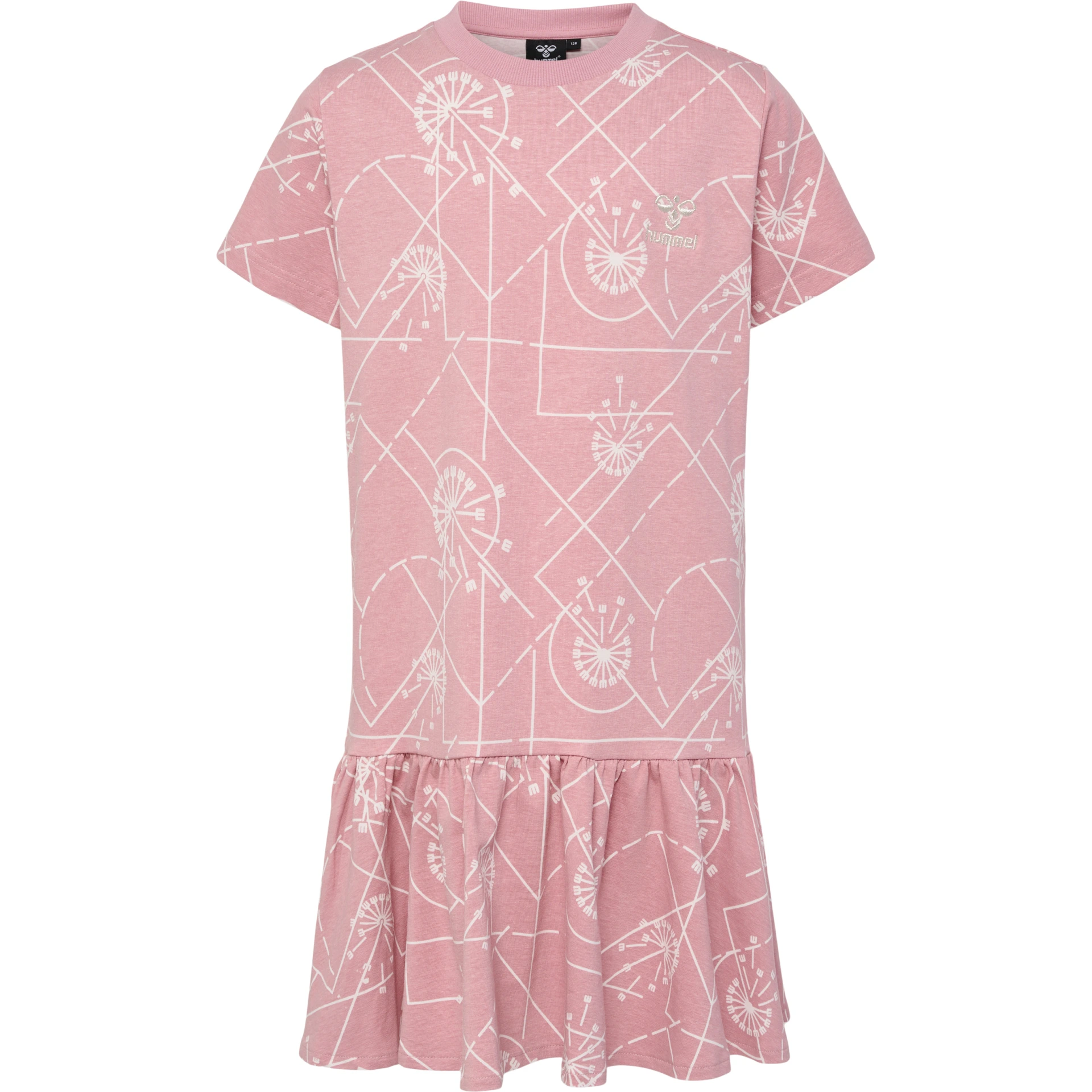 HUMMEL hmlKIMBERLY_DRESS_S_S___ZEPHYR___110 217611 8718 ZEPHYR