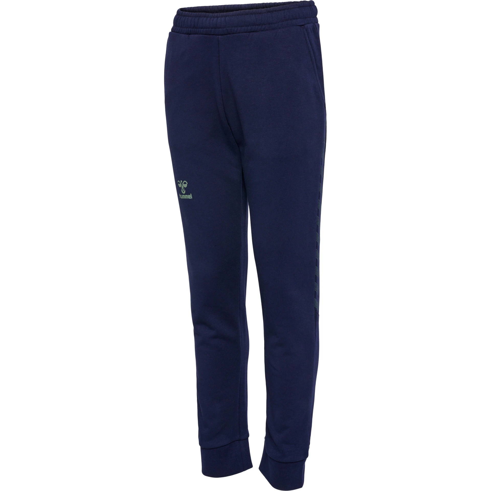 HUMMEL hmlSTALTIC_COTTON_PANTS_KIDS___MARINE_DUCK_GREEN___176 219642 7209 MARINE/DUCK GREEN
