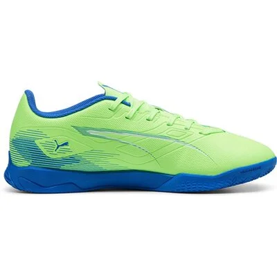 PUMA Herren_Fussball_Hallenschuhe_ULTRA_5_PLAY_IT 107907 003 Fizzy Apple-PUMA White-Blu