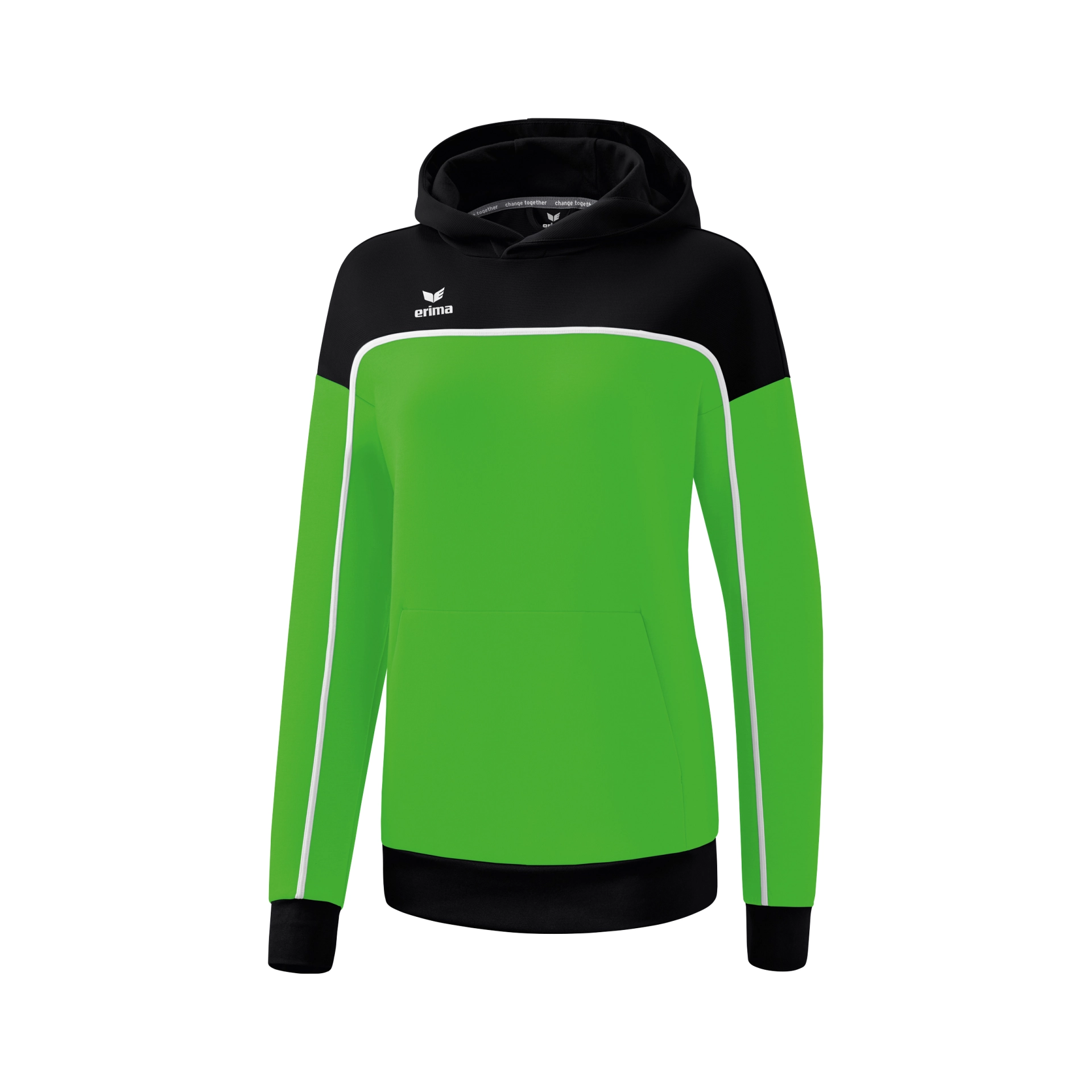 ERIMA CHANGE_by_erima_Kapuzensweat 1072312 636951 green/black/white