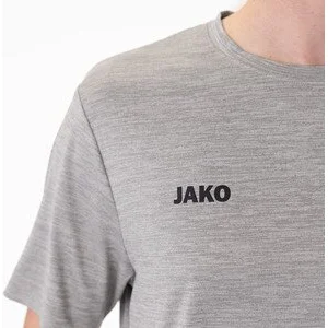 JAKO Herren_T_Shirt_Premium_Basics A4T023HR6129 40 hellgrau meliert