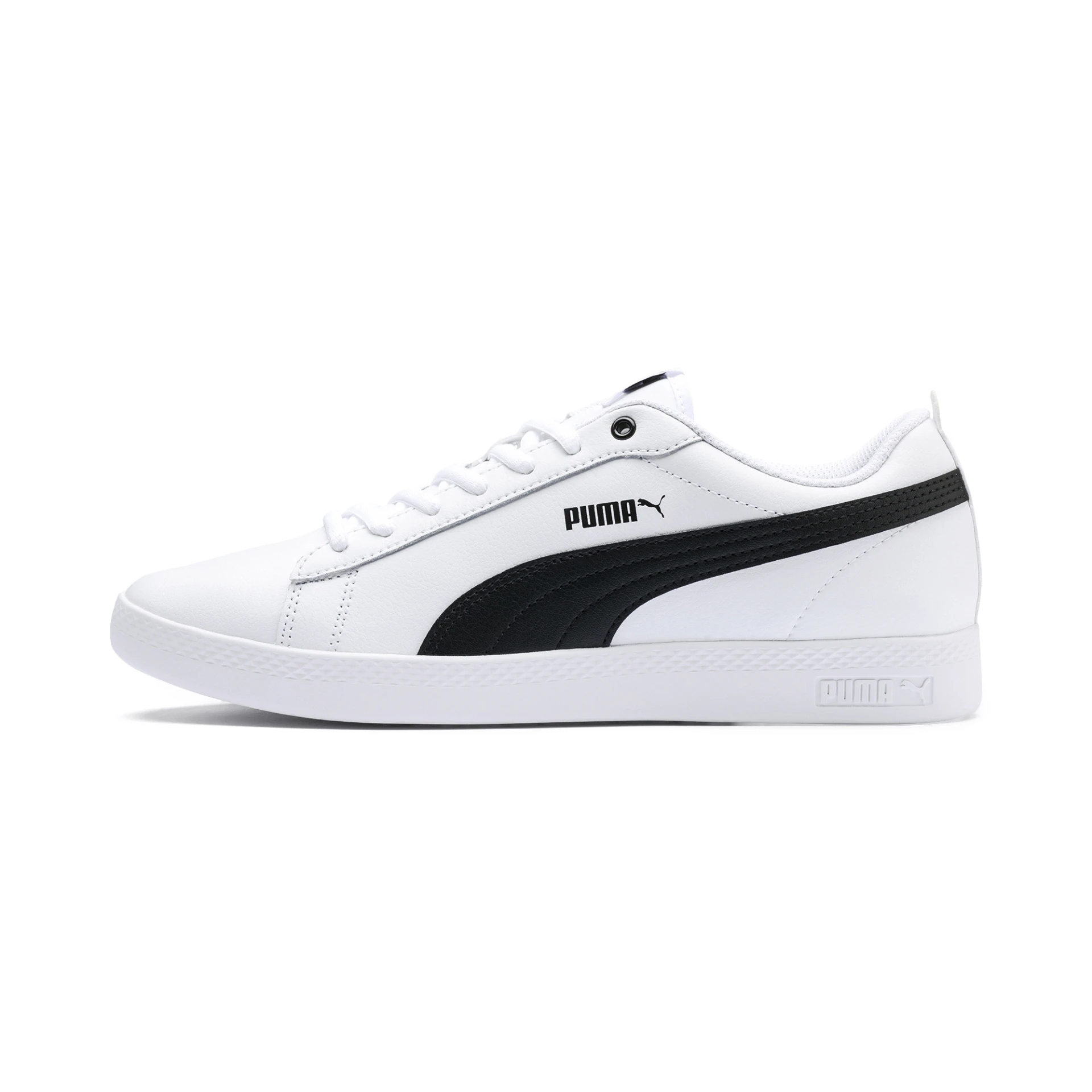 PUMA Damen_Sneaker_Smash_Wns_v2_L 365208 001 PUMA WHITE-PUMA BLACK