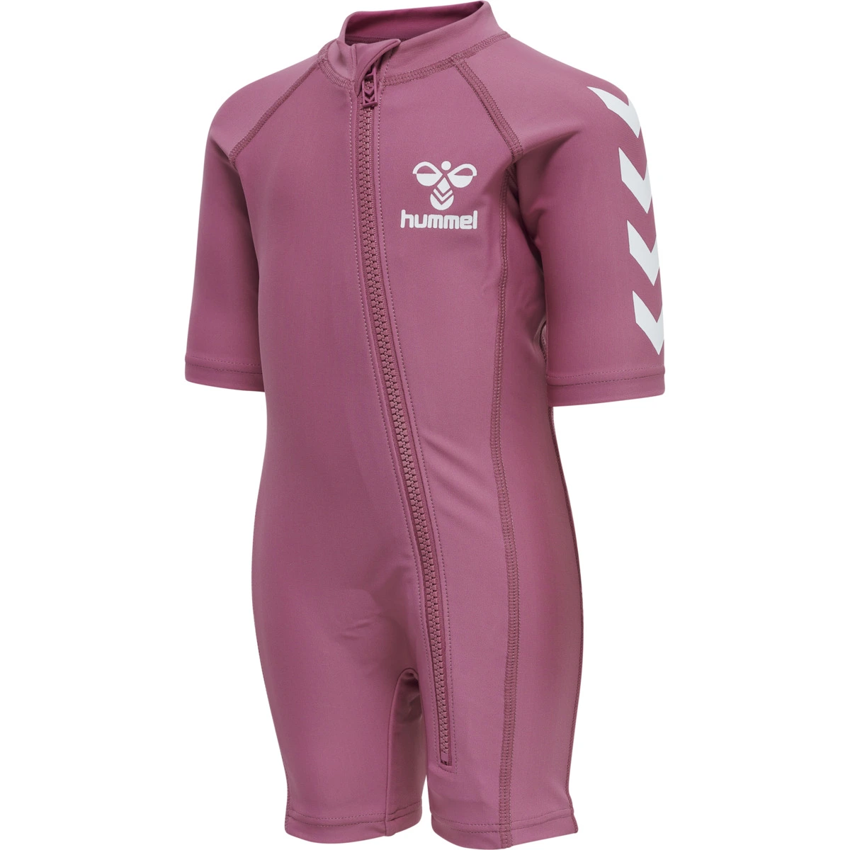 HUMMEL Kinder_Badeanzug_hmlBEACH_SWIM_SUIT 213332 4497 RED VIOLET