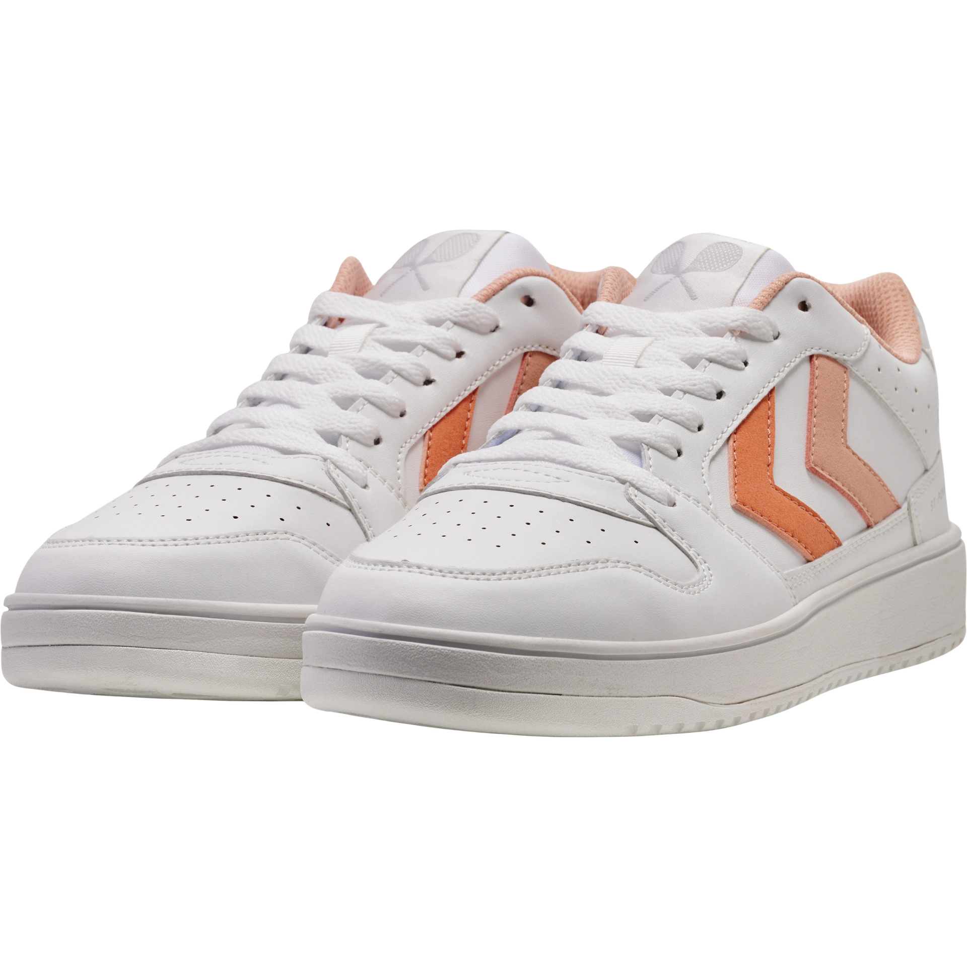 HUMMEL ST_POWER_PLAY_WMNS___WHITE_ALMOST_APRICOT___41 218557 9155 WHITE/ALMOST APRICOT