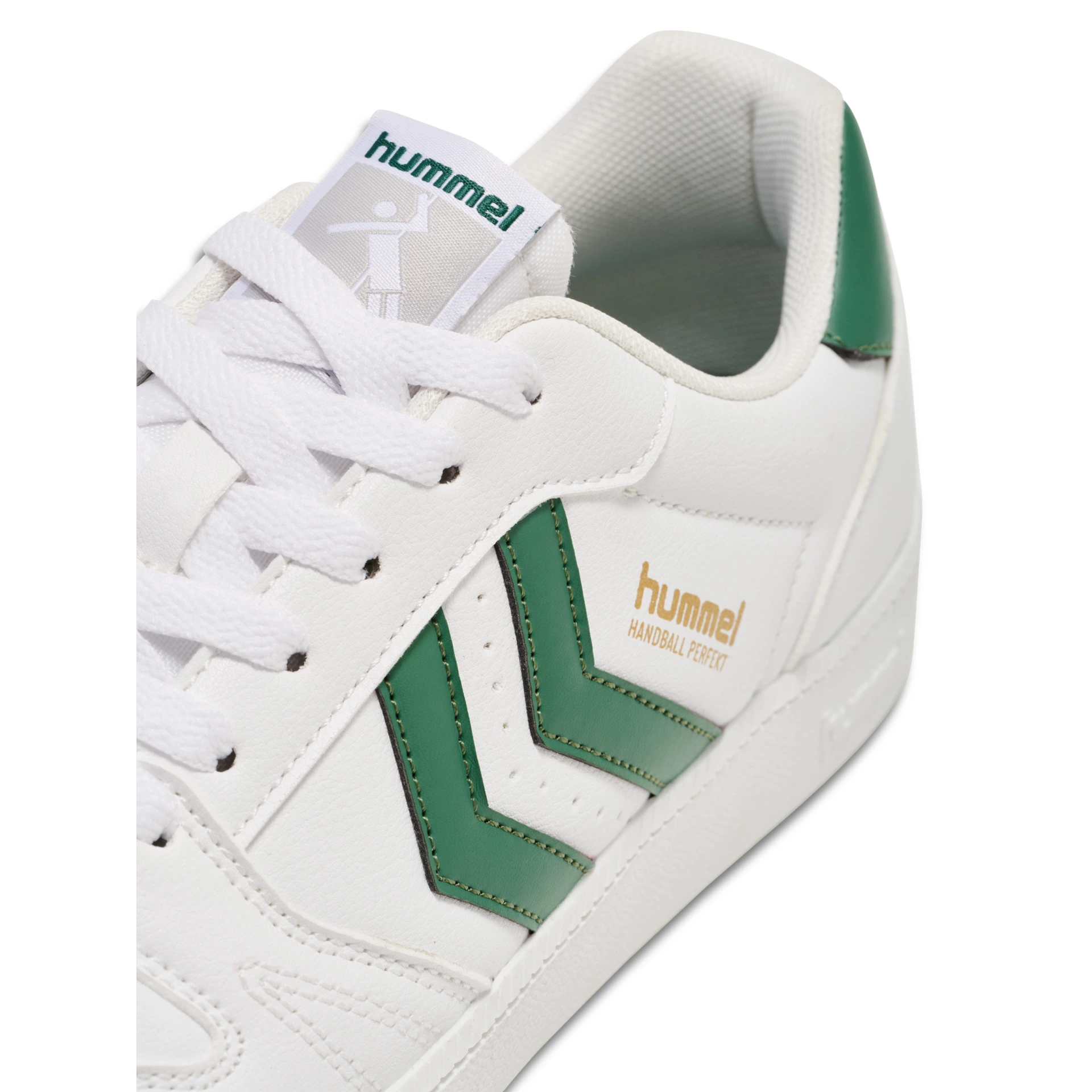 HUMMEL HANDBALL_PERFEKT___WHITE_GREEN___40 218428 9208 WHITE/GREEN