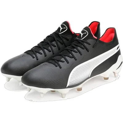 PUMA Herren_Fussball_Rasenschuhe_KING_ULTIMATE_MxSG 107562 001 PUMA BLACK-PUMA WHITE-FIRE