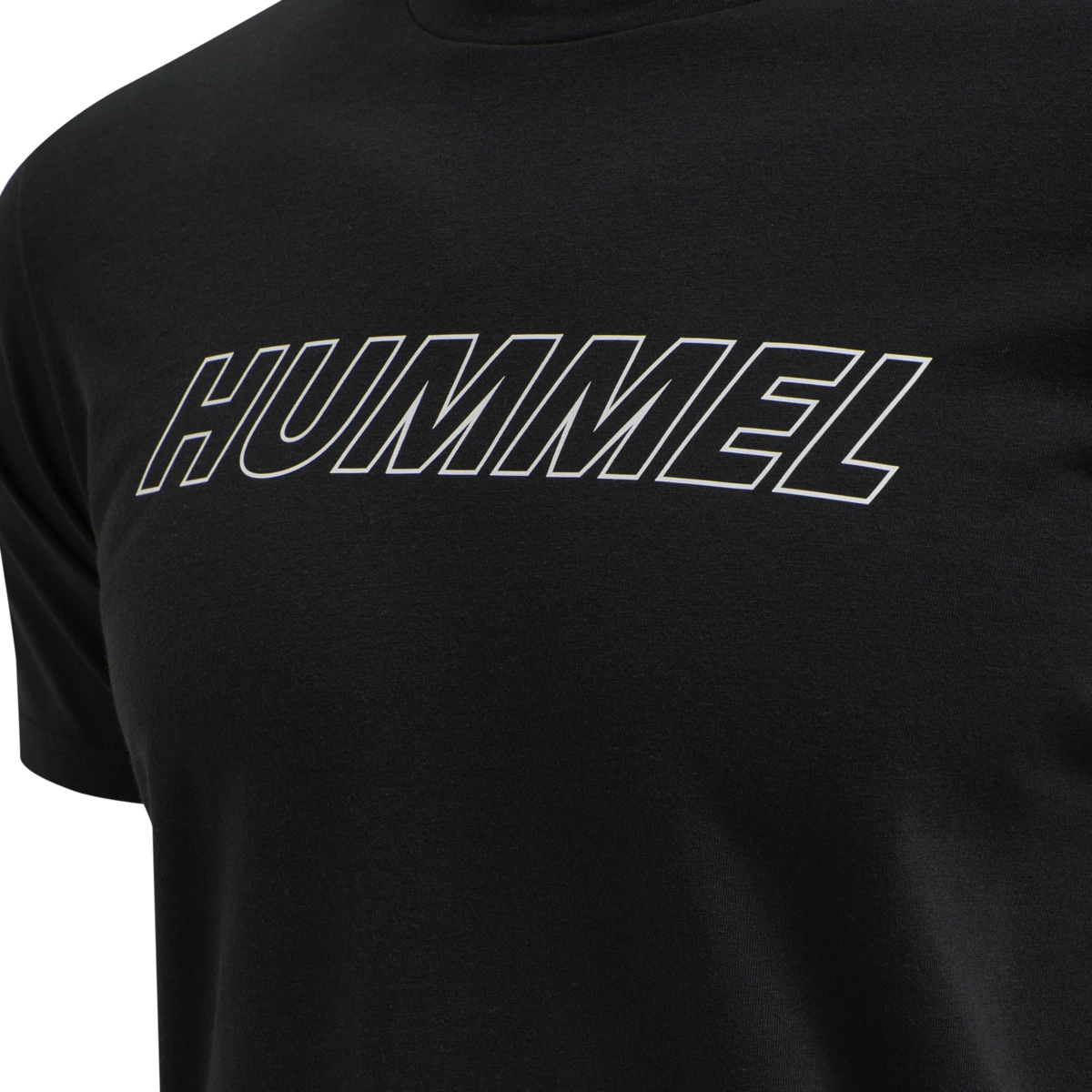 HUMMEL HUMMEL_Herren_Shirt_hmlTE_CALLUM_COTTON_T_SHIRT 213470 2001 BLACK