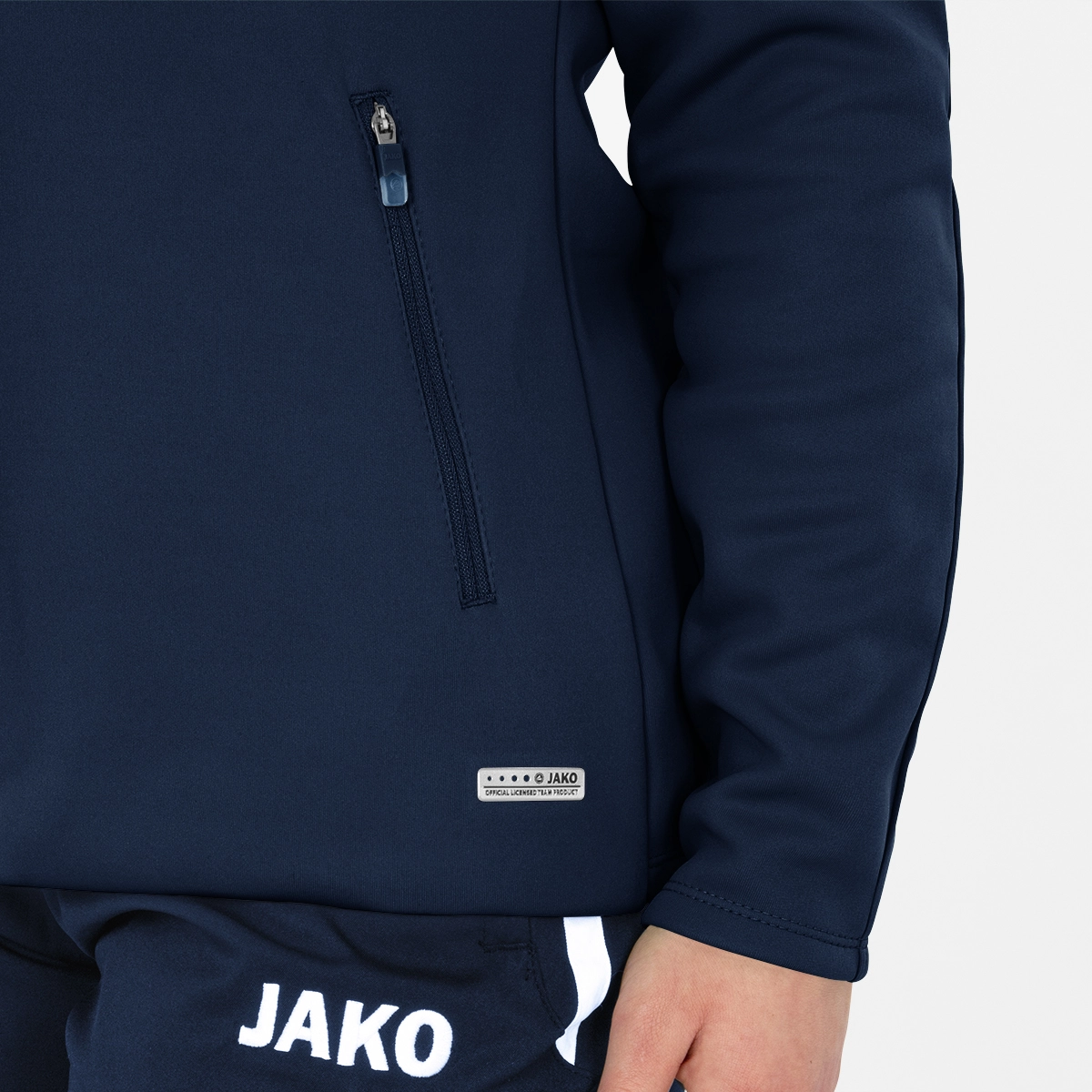 JAKO Kapuzenjacke_Champ_20 6820D 91 marine/chili rot
