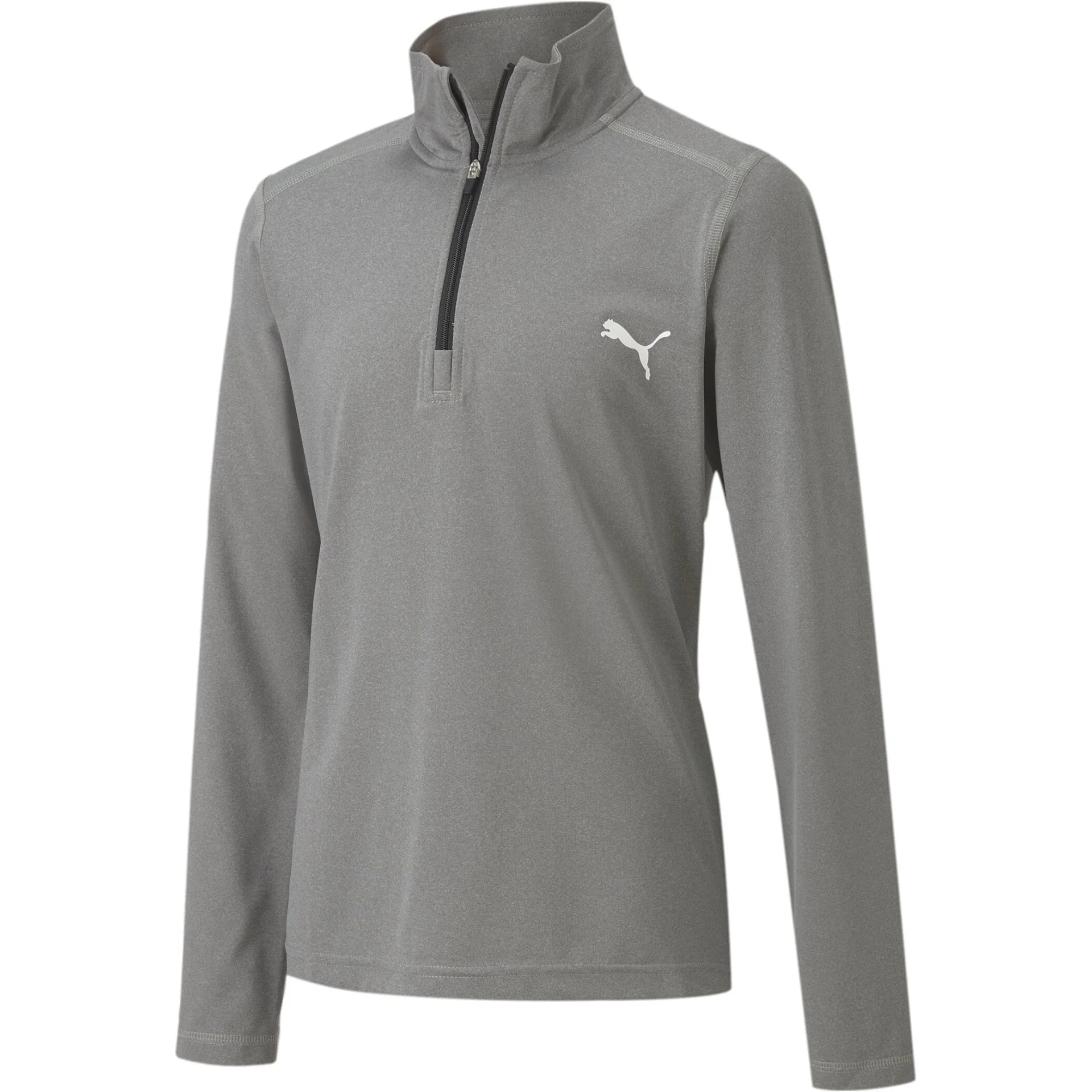 PUMA Cross_the_Line_1_4_Zip_Y 519608 001 MEDIUM GRAY HEATHER