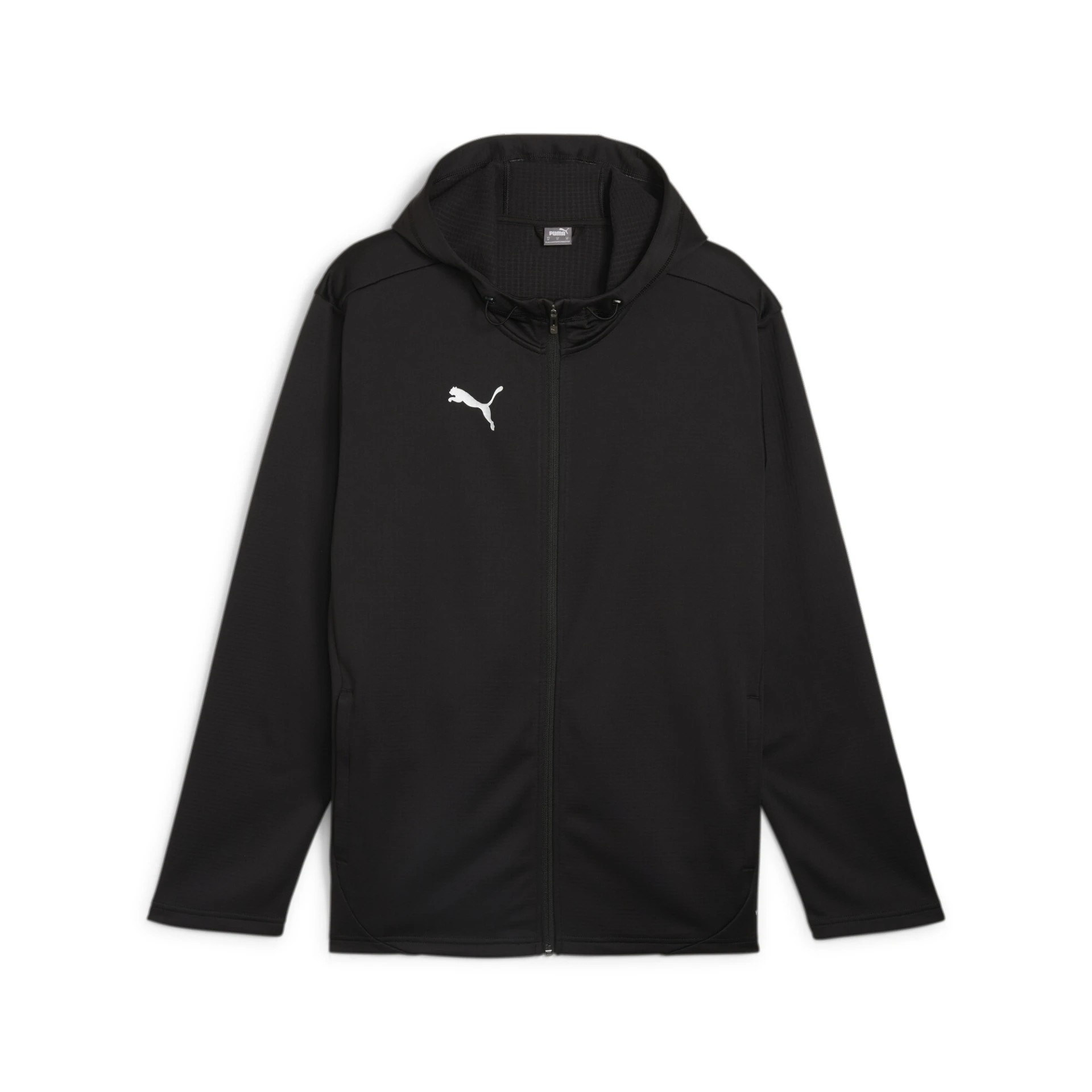 PUMA teamFINAL_Training_Fleece_Jkt 658729 003 PUMA Black-PUMA Silver