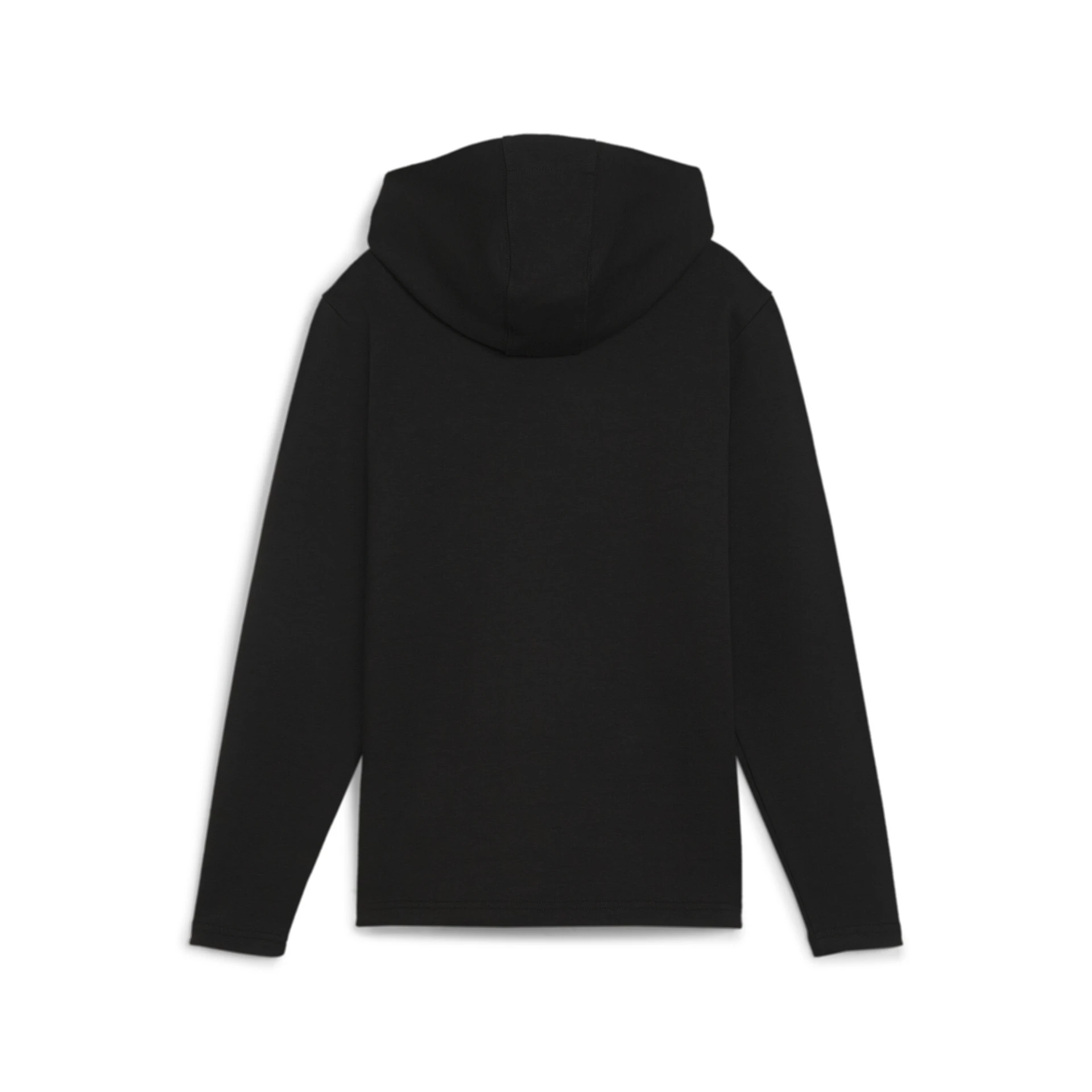 PUMA teamFINAL_Casuals_Hooded_Jkt_Jr 658529 003 PUMA Black-PUMA Silver