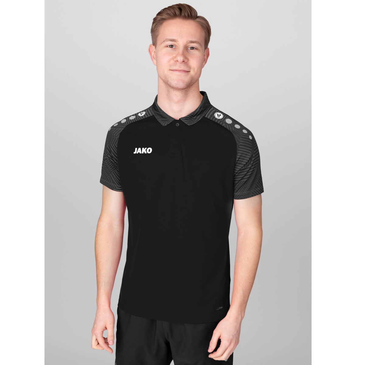 JAKO Polo_Performance A4T024HR6322 804 schwarz/anthra light